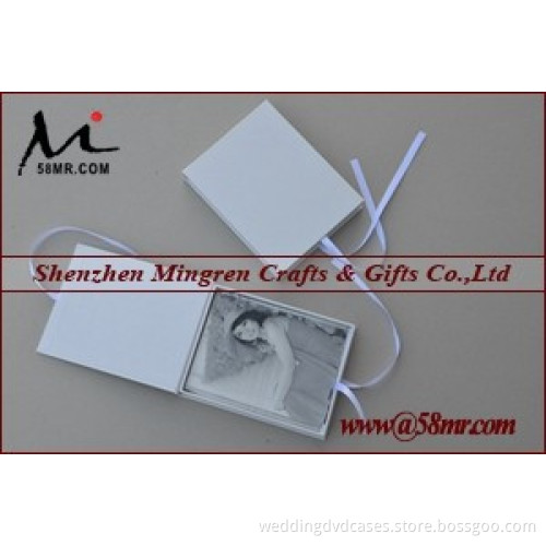 Wedding Fabric Linen Cardboard Photo Storage Gift Boxes